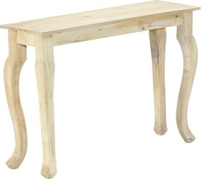 vidaXL Κονσόλα Τραπεζιού 110x35x77 εκ. από Μασίφ Ξύλο Μάνγκο