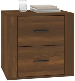 vidaXL Κομοδίνο Καφέ Δρυς 50 x 39 x 47 εκ.