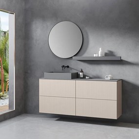 Furnibath EQ 101 - Βάση Επιτραπεζιου Νιπτηρα με Συρταρια 101x47 - MDF 6002 GLOSS