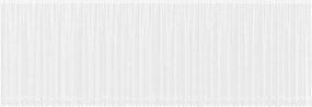vidaXL Κουρτίνα Δαντέλας με κουρτίνες Λευκό 245 x 1200 εκ Πολυεστέρας
