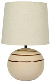 Φωτιστικό Επιτραπέζιο Beige -Brown VK/G2891/L VKLed Ceramic