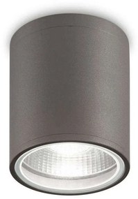 Φωτιστικό Οροφής-Σποτ Gun 236865 11x11,5cm 1xGU10 28W IP44 Anthracite Ideal Lux