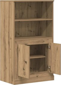 vidaXL Ντουλάπι Αρτισιανή Δρυς 60x35,5x103,5 εκ από Επεξεργασμένο Ξύλο