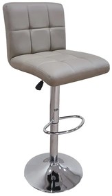 BAR40 CAPPUCCINO PU(Σ2)ΣKAMΠO ΜΕ ΑΜΟΡΤΙΣΕΡ ZITA PLUS 43X52X60-92/81-113εκ.