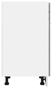vidaXL Έπιπλο Με Συρτάρι Lyon Γκρι Sonoma 30x46x81,5εκ.