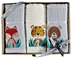 Βρεφικές Πετσέτες Χεριών (Σετ 3τμχ) Kentia Baby Arlekin 232 360gsm