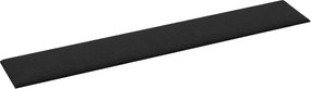 vidaXL Κεφαλάρι Τοίχου 12 pcs Μαύρο 90 x 15 cm ύφασμα