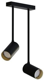 Κρεμαστό Φωτιστικό Οροφής GU10 10W IP20 Mono Long Nowodvorski 7675 Μαύρο-Χρυσό