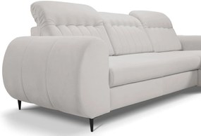 Γωνιακός καναπές Blanc-Gkri-Αριστερή