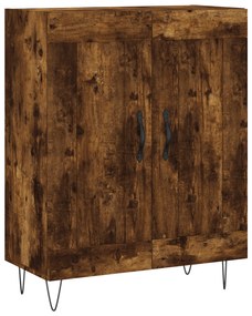 vidaXL Ντουλάπι Καπνιστή Δρυς 69,5 x 34 x 90 εκ. Επεξεργασμένο Ξύλο