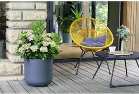 Βάζο Λουλουδιών EDA Γκρι Πλαστική ύλη Στρογγυλή Ø 40 cm