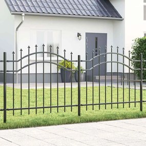 vidaXL Φράχτης Κήπου Woerden 240 x 140 cm Ατσάλι με Επικάλυψη Πούδρας
