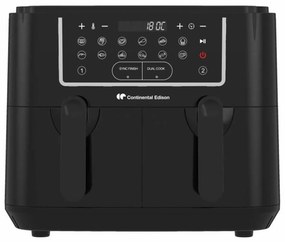 Φριτέζα με Αέρα Continental Edison Μαύρο 2400 W 9 L