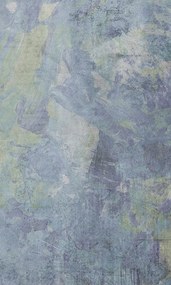 Φωτογραφική ταπετσαρία Τέχνη αφηρημένη μπλε ζωγραφική - 150x250