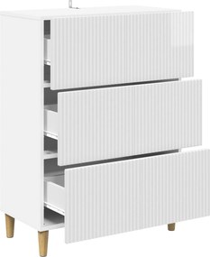 vidaXL Ντουλάπι με Συρτάρια 66 x 34,5 x 90 εκ Επεξεργασμένο Ξύλο