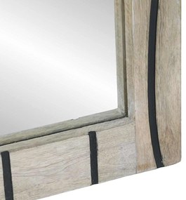 vidaXL Καθρέφτης Μπάνιου με καθρέφτη Καφέ 50 x 2.5 x 70 εκ