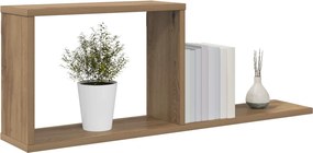vidaXL Κρεμαστά ράφια Artisan Δρυς 80 x 15 x 30 εκ Επεξεργασμένο Ξύλο