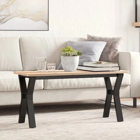 vidaXL Πόδια Τραπεζιού Σαλονιού σε Σχήμα «Y» 90x30x43 εκ. Ατσάλι