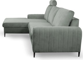 Γωνιακός καναπές Monte-Gkri-Aristeri - 252.00Χ168.00Χ106.50cm