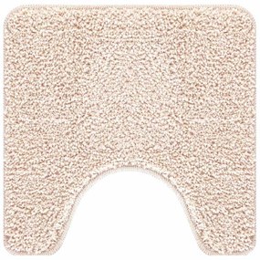 vidaXL Πατάκι μπάνιου 3 pcs Κρεμ 50 x 50 cm Πολυπροπυλένιο