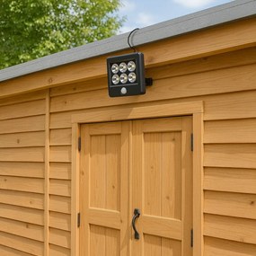 Ηλιακός Προβολέας Εξωτερικού Χώρου Depo 6500K IP44 Μαύρο