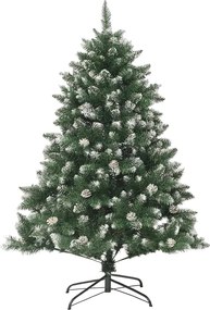 vidaXL Τεχνητό Χριστουγεννιάτικο Δέντρο με 150 LED Πράσινο 120 cm