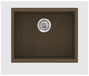 Sanitec Classic 341 Granite Rust Ένθετος Νεροχύτης 50cm