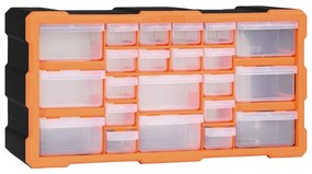 Κουτί Αποθήκευσης/Οργάνωσης με 22 Συρτάρια 49 x 16 x 25,5 εκ.
