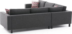 Corner Sofa Kale Linen - Anthracite Anthracite