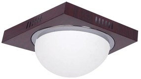 Φωτιστικό Οροφής - Πλαφονιέρα 77-1836 3083F Φ34 Teco Wood-Chrome Homelighting Metal, Glass