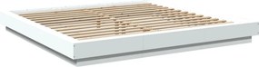 vidaXL Πλαίσιο Κρεβατιού Λευκό 180 x 200 εκ. Επεξεργ. Ξύλο