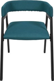 ΚΑΡΈΚΛΕΣ &amp; ΠΟΛΥΘΡΌΝΕΣ DESIGN ARMCHAIR ATOM BLUE M2 A1/M2 HD0464
