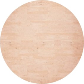 vidaXL Επιφάνεια Τραπεζιού Στρογγυλή Ø80x1,5 εκ. Μασίφ Ξύλο Δρυς