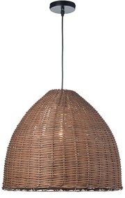 Φωτιστικό Οροφής Μονόφωτο Aca Oia ML1013012B Brown
