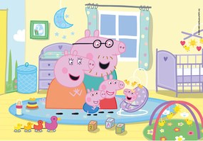 Clementoni Παιδικό Παζλ Super Color Peppa Pig 2x60 τμχ