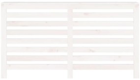 vidaXL Κάλυμμα Καλοριφέρ Λευκό 153 x19 x 84 εκ. από Μασίφ Ξύλο Πεύκου