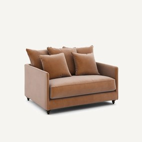 2θέσιος πτυσσόμενος καναπές από βελούδο, Lazare