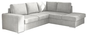 ΚΑΝΑΠΕΣ ΚΡΕΒΑΤΙ ΓΩΝΙΑ ΔΕΞΙΑ EDDI  CREAM 248x213x90