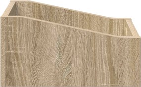 vidaXL Κουτί LP 2 τμχ. Sonoma Δρυς 23 x 33 x 16 εκ. Επεξεργασμένο Ξύλο