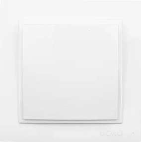 Διακόπτης αλέ-ρετούρ A/R Mono Electric λευκό σειρά Despina Metallic
