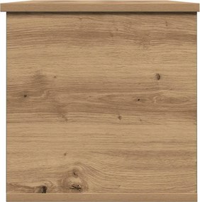 vidaXL Κουτί αποθήκευσης Artisan Oak 102 x 35 x 35 cm