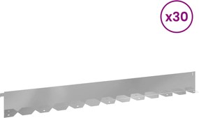 VidaXL Περίγραμμα γκαζόν 30 τμχ. 102 x 10 x 4 εκ.