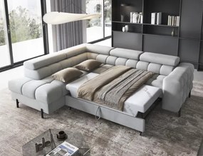 Γωνιακός καναπές Ferucce-Gkri-Αριστερή - 276.00Χ200.00Χ93.00cm