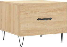 vidaXL Τραπεζάκια Σαλονιού 2 τεμ Sonoma Δρυς 50x50x40 εκ Επεξ. Ξύλο