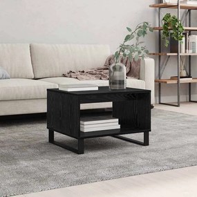 vidaXL Τραπεζάκι σαλονιού Μαύρη δρυς 60 x 50 x 40 εκ