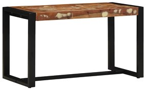 Πάγκος vidaXL Πολύχρωμος 80x35x45 cm Στερεό ξύλο αναγεννημένο