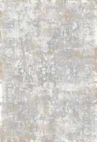 ΧΑΛΙ LUXURIOUS SILK 6789 GREY BEIGE - 200cm x 290cm