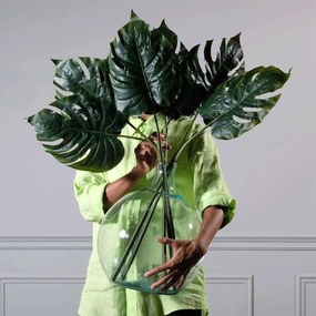 Τεχνητό Φύλλο Φιλόδενδρο 5450-7 81cm Green Supergreens Polyethylene