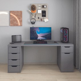 Γραφείο Ανθρακί BAAFLOR 180x60x75