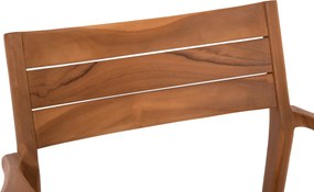 ΠΟΛΥΘΡΟΝΑ BOZZY HM9935 ΜΑΣΙΦ ΞΥΛΟ TEAK ΣΕ ΦΥΣΙΚΟ 58x61x80,5Υ
